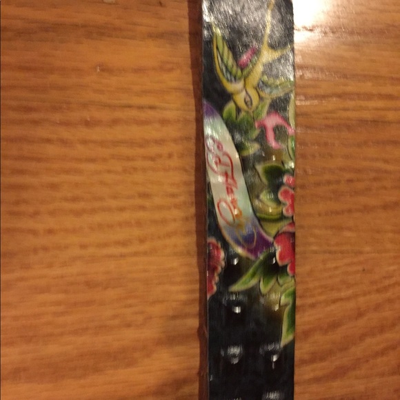 Ed Hardy Handmade Leather Belt - Picture 6 of 10